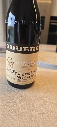 Piemonte Barolo Oddero Bouteille à Charleney 2017