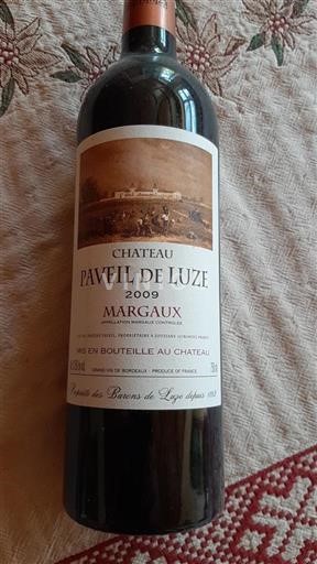 Bordeaux Margaux Paveil de Luze 2009