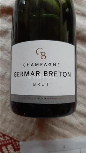 Champaña Champán Germar Breton Brut Sin añada