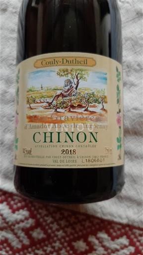 Loiretal Chinon Domaine Couly-Dutheil Les Gravières d'Amador Abbé de Turpenay 2018