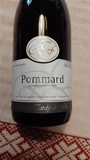 Burgundi Pommard René Tardy et Fils 2015