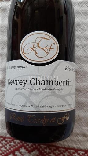Burgundija Gevrey-chambertin René Tardy et Fils 2015