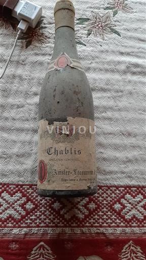 Bourgondië Chablis Amsler-Lecoultre 1962