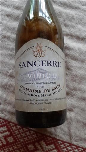 Loiretal Sancerre Domaine Sacy 1998