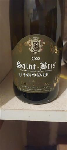 Burgundy Saint-Bris Sorin de France Sauvignon 2022