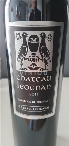 Bordeaux Pessac-Léognan Château Léognan 2011