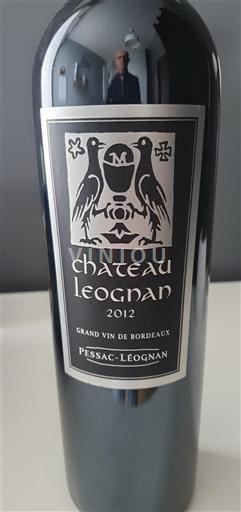 Bordeaux Pessac-Léognan Château Léognan 2012