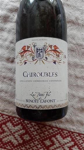 Beaujolais Chiroubles Benoit Lafont Les Petits Fils 2003