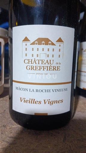 Burgundy Mâcon and Mâcon-Villages Château La Greffière Vieilles Vignes 2021