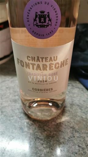 Languedoc Corbières Château Fontarèche Tradition Rosé 2024