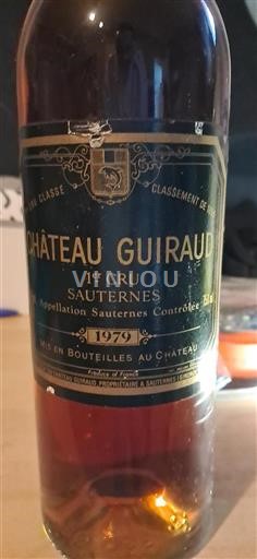 Bordeaux Sauternes Château Guiraud 1er Cru 1979
