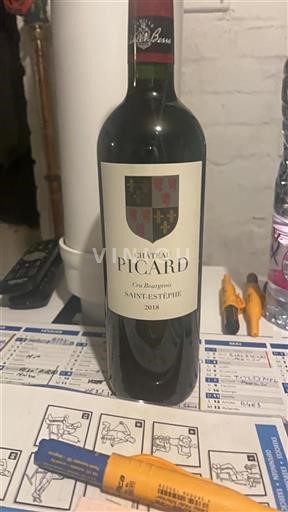 Burdeos Saint-Estèphe Cru Bourgeois Château Picard 2018