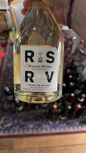 Champagne Maison Mumm RSRV Blanc de Blancs 2015