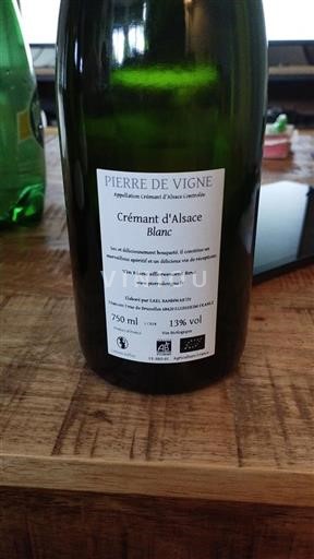 Alsace Crémant d'Alsace Grand Cru Pierre de Vigne Non-Vintage