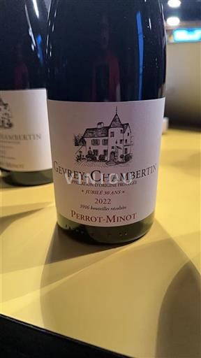 Bourgogne Gevrey-chambertin Domaine Perrot-Minot Jubilé 30 Ans 2022