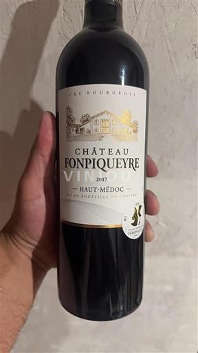 Bordeaux Haut-Médoc Cru Bourgeois Château Fonpiqueyre 2017