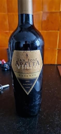 Valle del Rapel No especificado San José de Apalta Reserva 2003