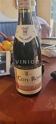 Rhône Valley Côte-Rôtie Vidal-Fleury Brune et Blonde de Vidal-Fleury 2005