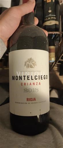 La Rioja Rioja Bodega Montelciego Crianza 2018