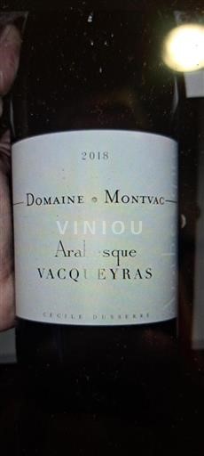 Valle del Rodano Vacqueyras Domaine Montvac Arabesque 2018