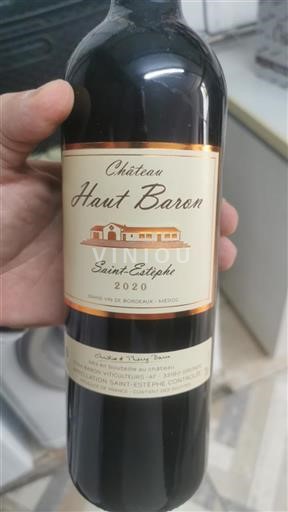 Bordeaux Saint-Estèphe Château Haut Baron 2020