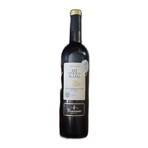Vin Rouge sec Les Pierres Plates Terrassous 2020 France Roussillon