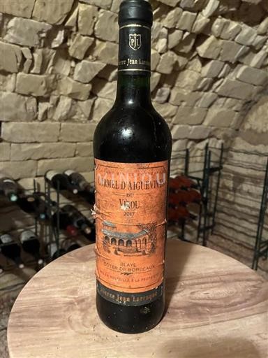 Bordeaux Blaye-côtes-de-bordeaux Pierre Jean Larraqué Carmel d'Aiguevives du Virou 2017