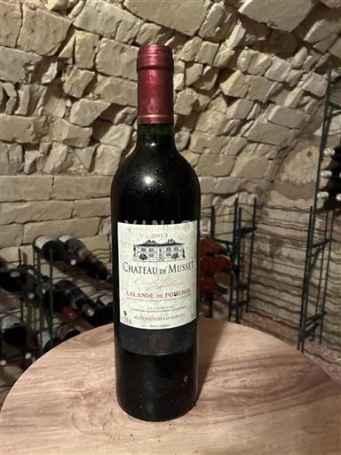 Bordeaux Lalande-de-Pomerol Château Musset 2013