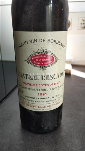 Bordeaux Château L'Escadre 1995
