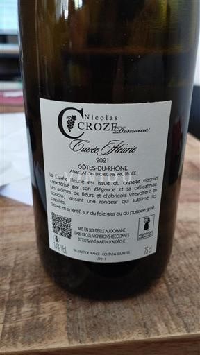 Údolí Rhôny Côtes-du-Rhône Domaine Nicolas Croze Fleurie 2021