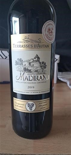 Sydvestfrankrig Madiran Terrasses Autan 2019