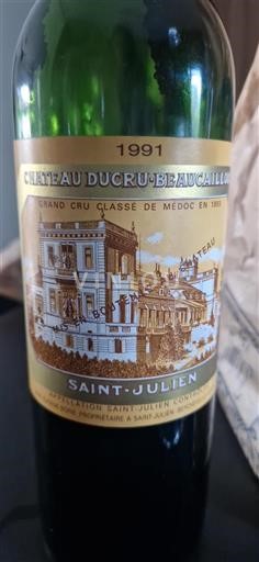 Bordeaux Saint-Julien Grand Cru Château Ducru-Beaucaillou 1991