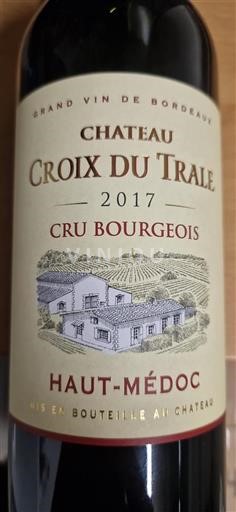 Burdeos Haut-Médoc Cru Bourgeois Château Croix du Trale 2017