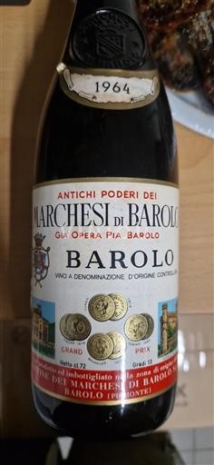 Piemonte Barolo Marchesi di Barolo 1964