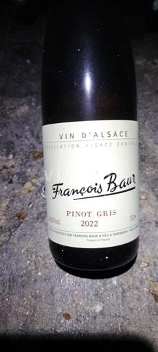 Alsace Grand Cru François Baur Pinot Gris 2022