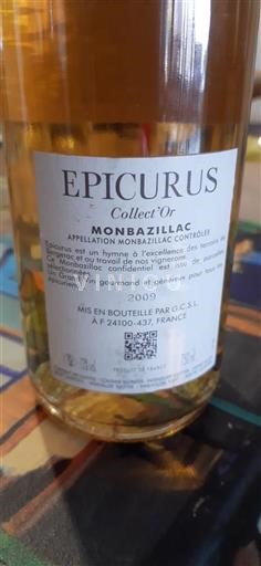 Sud-Ovest Monbazillac Epicurus Collect'Or 2009