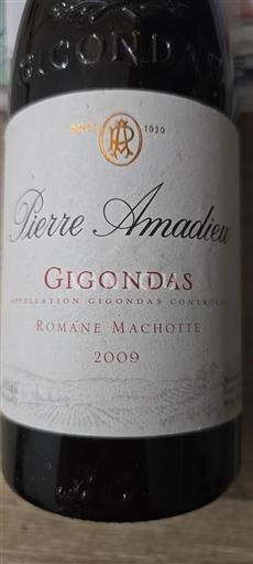 Valle del Rodano Gigondas Pierre Amadieu Romane Machotte 2009