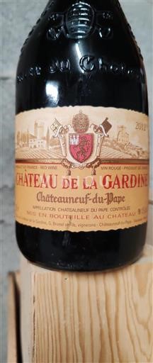 Vallée du Rhône Châteauneuf-du-pape Château La Gardine 2012