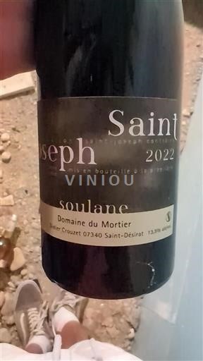 Údolí Rhôny Saint-Joseph Domaine Mortier Soulane 2022