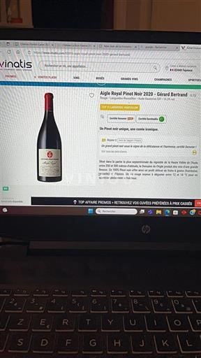 Languedoc y Rosellón No especificado Gérard Bertrand Aigle Royal Pinot Noir 2020