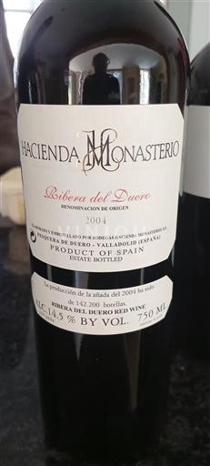 Castile and León Ribera del Duero Hacienda Monasterio 2004
