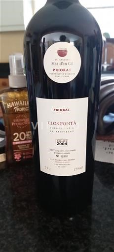 Catalogna Priorato Mas en Gil Clos Fontà 2004