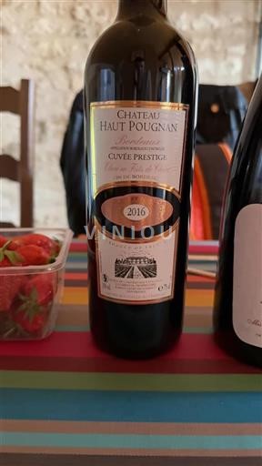 Bordeaux Château Haut Pougnan Prestige 2016