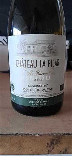 Sudoeste Côtes de Duras Château La Pilar La Réserve 2013