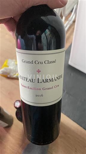 Bordeaux Saint-Émilion Grand Cru Larmande 2016