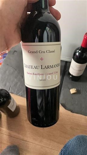 Bordeaux Saint-Émilion Grand Cru Grand Cru Classé Larmande 2016
