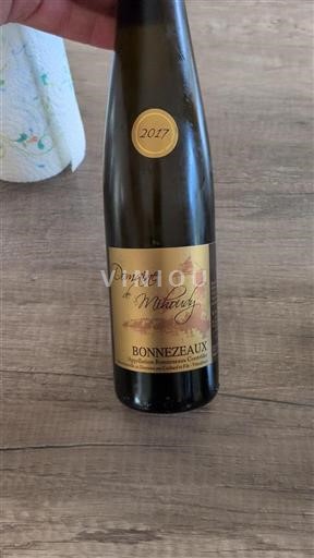 Vallée de la Loire Bonnezeaux Domaine Mihoudy 2017