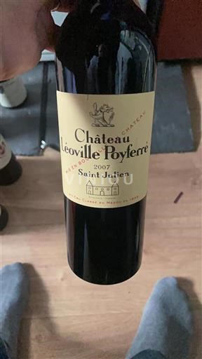 Bordeaux Saint-Julien 2ème Cru Classé Léoville Poyferré 2007