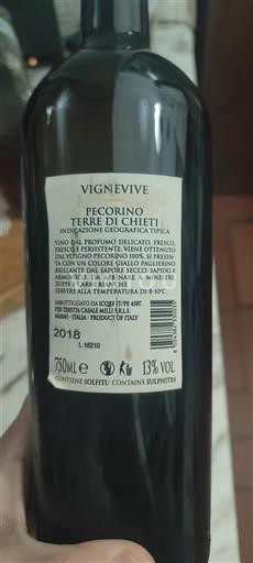 Abruzzo Not Specified Tenuta Casale Milli Vignevive 2018