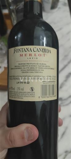 Lácio Frascati Fontana Candida 2013